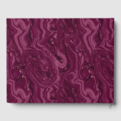 Blackberry Wine Pattern  Gastenboek (Achterkant)