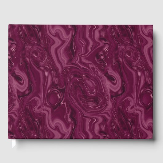 Blackberry Wine Pattern  Gastenboek (Voorkant)