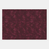 Blackberry Wine Pattern  Inpakpapier Vel (Voorkant 3)
