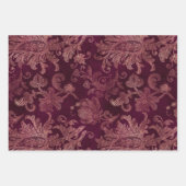 Blackberry Wine Pattern  Inpakpapier Vel (Voorkant 2)