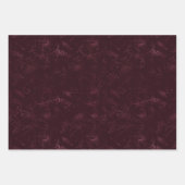 Blackberry Wine Pattern  Inpakpapier Vel (Voorkant 2)