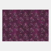 Blackberry Wine Pattern  Inpakpapier Vel (Voorkant)
