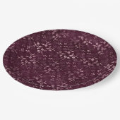 Blackberry Wine Pattern  Papieren Bordje (Gekanteld)