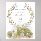 Blackberryjam Muizen Cottagecore Welkom Poster (Voorkant)