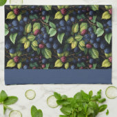 Blackberry's keukenhanddoek (Gevouwen)