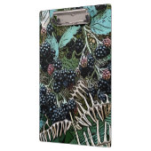 Blackberry's op de wijnstok klembord (Links)