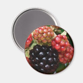 Blackberry's Waterverf - Magnet (Voorkant / Achterkant)
