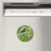 Blackbird and Berries Magnet (Insitu (Vaatwasser))