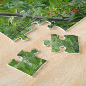 Blackbird and Berries Puzzle Legpuzzel (Zijkant)
