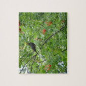 Blackbird and Berries Puzzle Legpuzzel (Verticaal)
