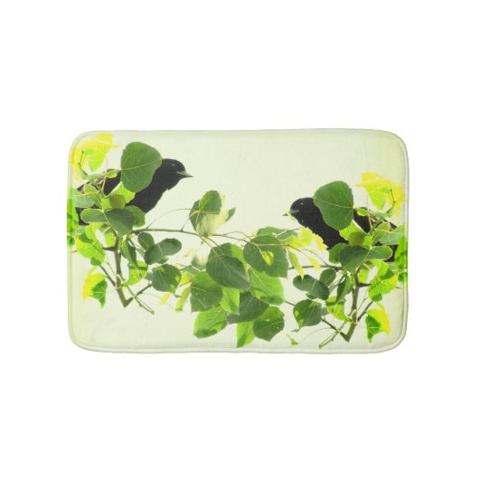 Blackbird Bath Mats Badmat (Voorkant)