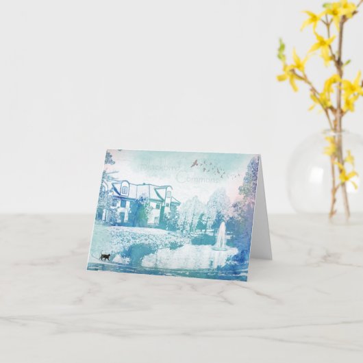 Blackbird Commons Originele kaart (Gele Bloem)