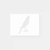  Blackbird Crow Illustratie Post-it® Notes (Voorkant)