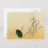 Blackbird, Edo Period Briefkaart (Voorkant / Achterkant)