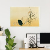 Blackbird, Edo Period Poster (Thuiskantoor)