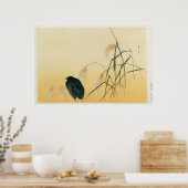 Blackbird, Edo Period Poster (Keuken)
