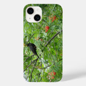 Blackbird en Berries Case-Mate iPhone Case (Achterkant)