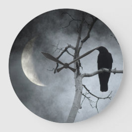 Blackbird en de crescent moon grote klok