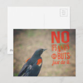 Blackbird Enmoegement Briefkaart (Voorkant / Achterkant)