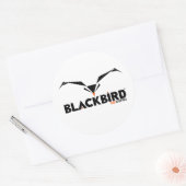 BlackBird Fear is voor Prey Sticker (Envelop)