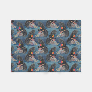 Blackbird Flies Fleece Deken