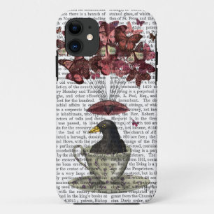 Blackbird in Teacup iPhone 11 Hoesje