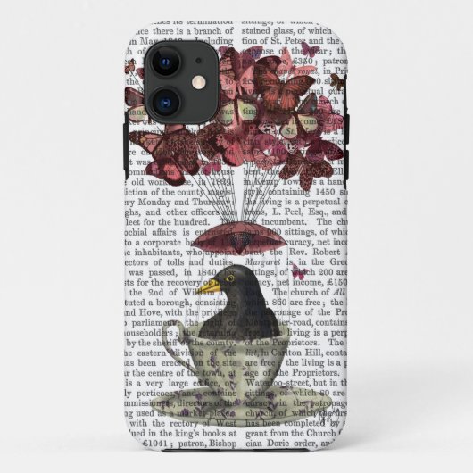 Blackbird in Teacup Case-Mate iPhone Case (Achterkant)