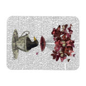 Blackbird in Teacup Magneet (Horizontaal)