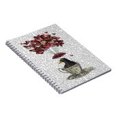 Blackbird in Teacup Notitieboek (Rechterzijde)