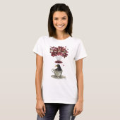 Blackbird in Teacup T-shirt (Voorkant volledig)
