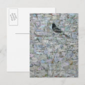 Blackbird in Tree 2012 Briefkaart (Voorkant / Achterkant)