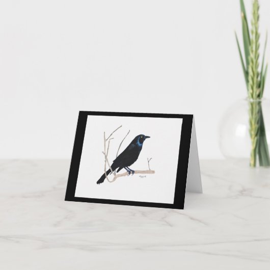 Blackbird Inspirerend Note Card Bedankkaart (Voorkant)