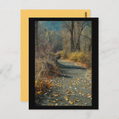 Blackbird Island, Leavenworth WA Mini Print Briefkaart (Voorkant / Achterkant)