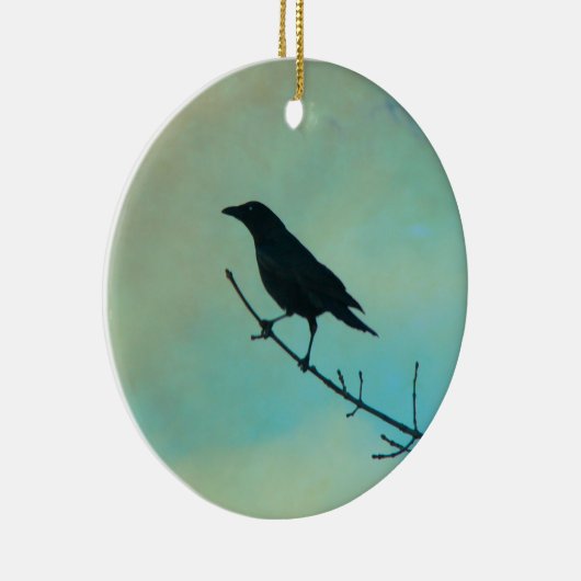 Blackbird Keramisch Ornament (Rechts)