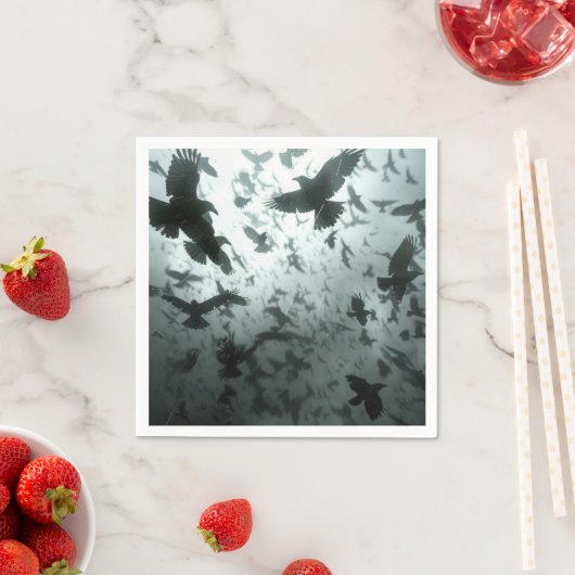 Blackbird Raven Crow Party Servet (Insitu)