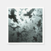 Blackbird Raven Crow Party Servet (Voorkant)