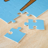 Blackbird Sleeping voor de tv-strip Legpuzzel (Zijkant)