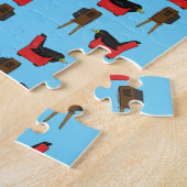 Blackbird Sleeping voor de tv-strip Legpuzzel (Zijkant)