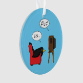 Blackbird Sleeping voor de tv-strip Ornament (voorkant)