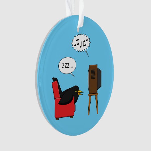 Blackbird Sleeping voor de tv-strip Ornament (voorkant)