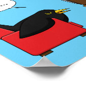 Blackbird Sleeping voor de tv-strip Poster (Hoek)