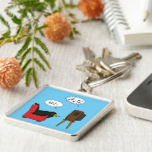 Blackbird Sleeping voor de tv-strip Sleutelhanger (Zijkant)