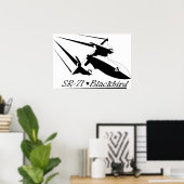 Blackbird SR-71 Poster (Thuiskantoor)