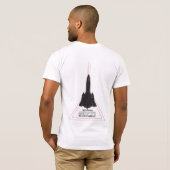 Blackbird SR-71 T-shirt (Achterkant volledig)