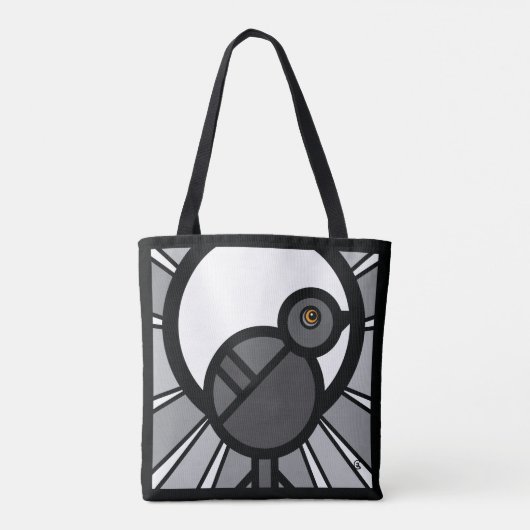 Blackbird Tote Bag (Achterkant)