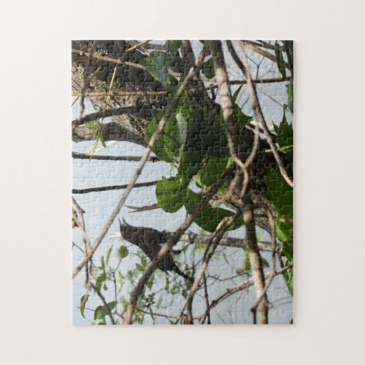 Blackbird zingen puzzel (Verticaal)