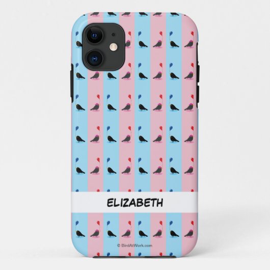 Blackbird zoekt je andere helft Case-Mate iPhone case (Achterkant)