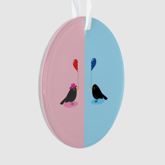 Blackbird zoekt je andere helft ornament (voorkant)