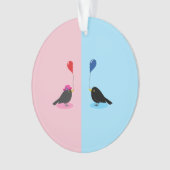 Blackbird zoekt je andere helft ornament (voorkant)