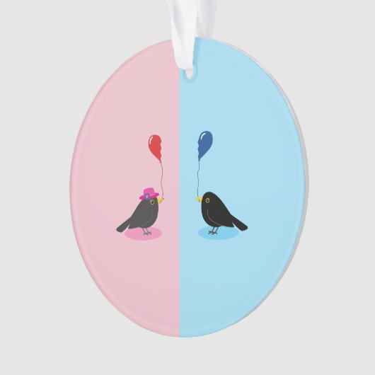 Blackbird zoekt je andere helft ornament (voorkant)